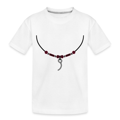 Closing Pin Necklace - Kids' Premium Organic T-Shirt
