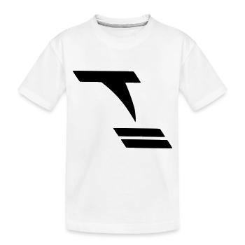 Tornado - Kinder Premium Bio T-Shirt - Weiß - Vorne
