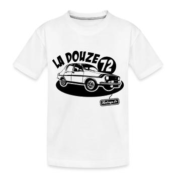 La Douze - 1972 - T-shirt bio Premium Enfant - blanc - Devant