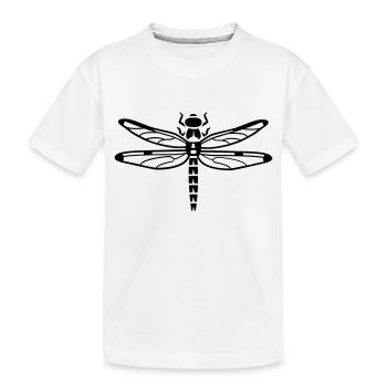 Dragonfly - insectes - T-shirt bio Premium Enfant - blanc - Devant