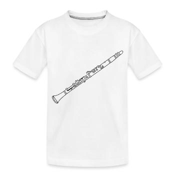 Clarinet - T-shirt bio Premium Enfant - blanc - Devant