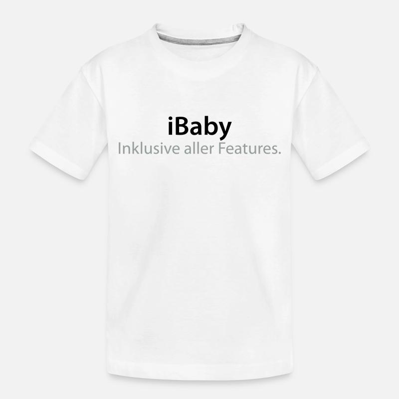 ibaby - T-shirt bio Premium Enfant - blanc