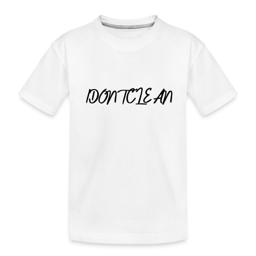IDONTCLEAN - Ekologisk premium-T-shirt barn