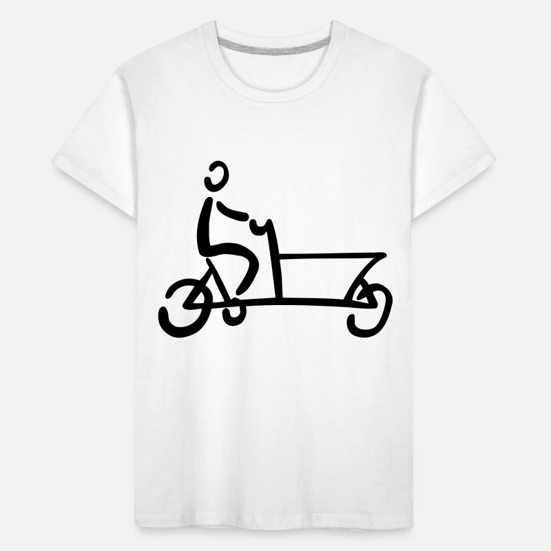 Bakfiets vélo cargo vélo T-shirt bio Premium Enfant
