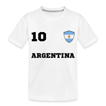 Equipe d'Equipe ARGENTINE - T-shirt bio Premium Enfant - blanc - Devant