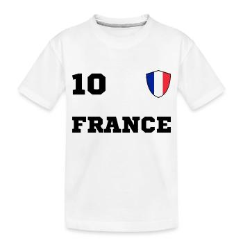 Equipe d'Equipe FRANCE - T-shirt bio Premium Enfant - blanc - Devant