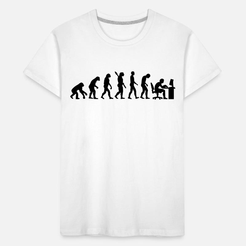 Evolution Büro Kinder Premium Bio T-Shirt