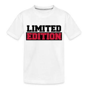 Limited Edition - T-shirt bio Premium Enfant - blanc - Devant