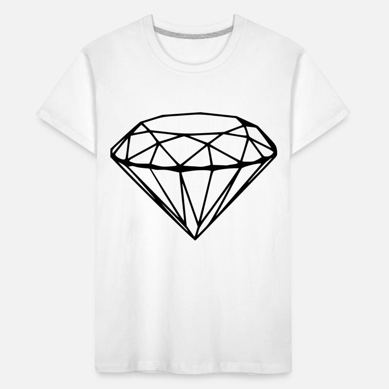 Diamond Kids' Premium Organic T-Shirt