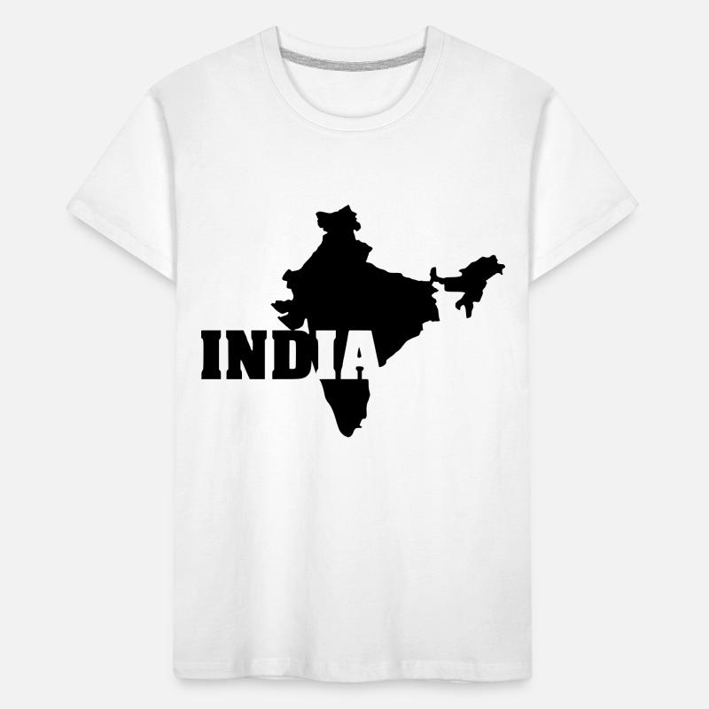 Inde (ID: 002004) T-shirt bio Premium Enfant