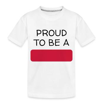 Customize it ! / Anpassen / Personnaliser - Kids' Premium Organic T-Shirt - white - Front