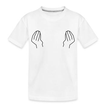 Aiguilles d’Italie - T-shirt bio Premium Enfant - blanc - Devant