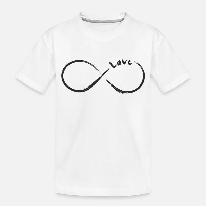 Infinity Love - T-shirt bio Premium Enfant - blanc