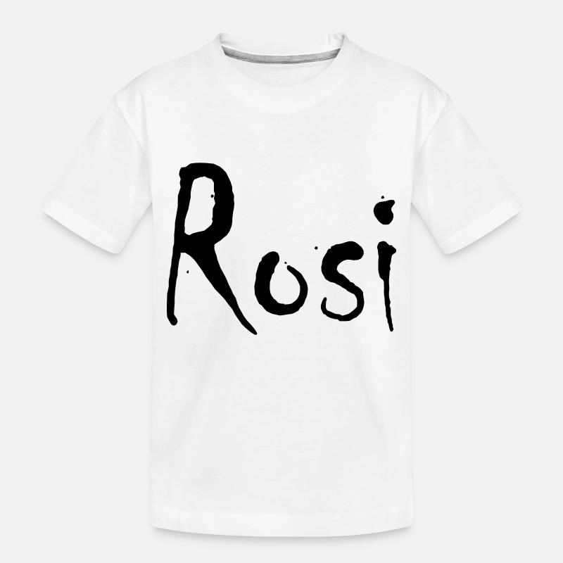 rosi - Kinder Premium Bio T-Shirt - Weiß