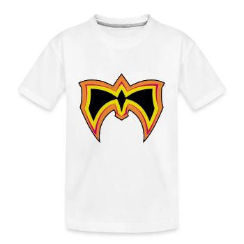 Wrestling 80s - Kinder Premium Bio T-Shirt - Weiß - Vorne
