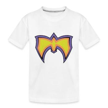 Wrestling 80s - Kinder Premium Bio T-Shirt - Weiß - Vorne