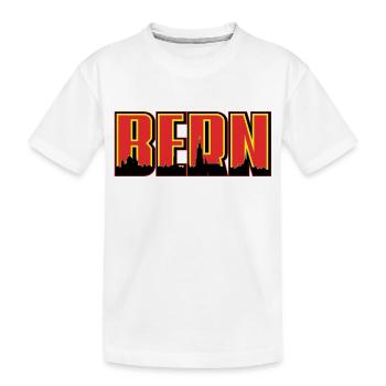 Bern - Kinder Premium Bio T-Shirt - Weiß - Vorne
