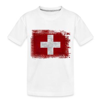 Suisse Alpes suisses Europe Montagnes Suisse - T-shirt bio Premium Enfant - blanc - Devant
