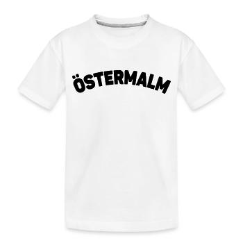 Ostermalm - Kinder Premium Bio T-Shirt - Weiß - Vorne