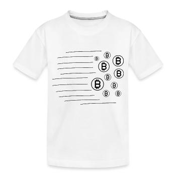 Bitcoin Trading Crypto Stocks - T-shirt bio Premium Enfant - blanc - Devant