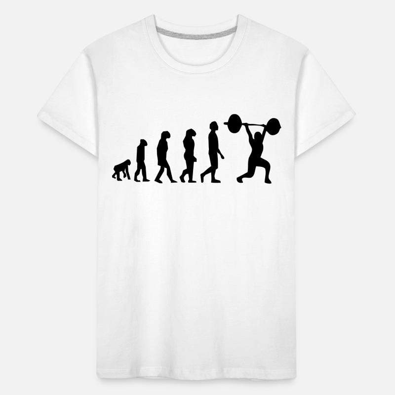 Weightlifting evolution Kids' Premium Organic T-Shirt