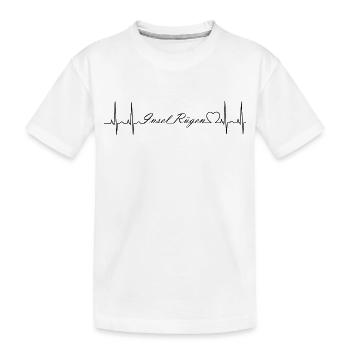 Insel Rügen - Kinder Premium Bio T-Shirt - Weiß - Vorne