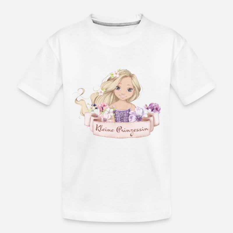 Prinzessin - Kinder Premium Bio T-Shirt - Weiß