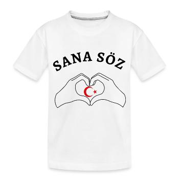 Je vous promets Turquie - T-shirt bio Premium Enfant - blanc - Devant