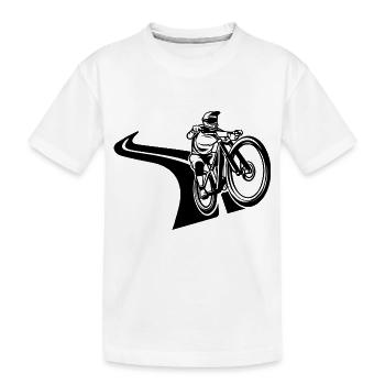 VTT VTT - T-shirt bio Premium Enfant - blanc - Devant