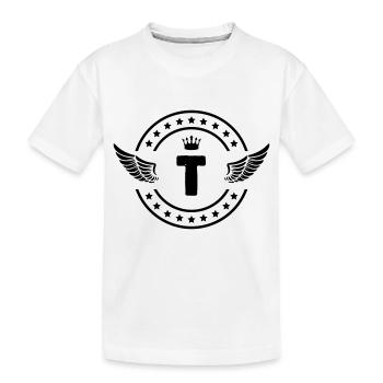 Armoiries T - T-shirt bio Premium Enfant - blanc - Devant