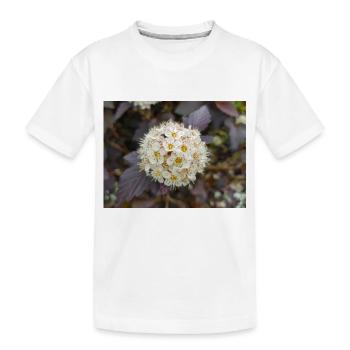 Physocarpus capitatus Blasenspiere - T-shirt bio Premium Enfant - blanc - Devant