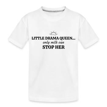 Baby Sayings - Kids' Premium Organic T-Shirt - white - Front