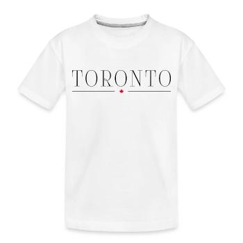 J’adore Toronto - T-shirt bio Premium Enfant - blanc - Devant