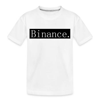 [HD] Binance - T-shirt bio Premium Enfant - blanc - Devant