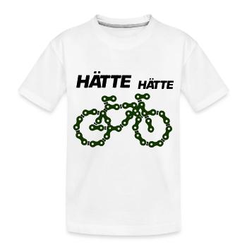 bicyclette - T-shirt bio Premium Enfant - blanc - Devant