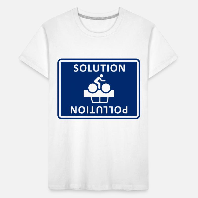 Solution Pollution Kids' Premium Organic T-Shirt