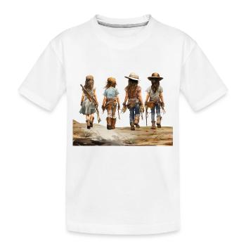Faschingsverkleidungen, beliebt bei Alt und Jung - Kinder Premium Bio T-Shirt - Weiß - Vorne