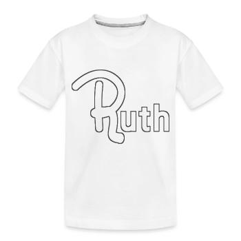 Ruth - T-shirt bio Premium Enfant - blanc - Devant