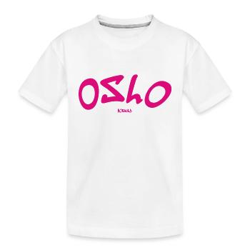 Oslo - Norwegen - Norvège - T-shirt bio Premium Enfant - blanc - Devant