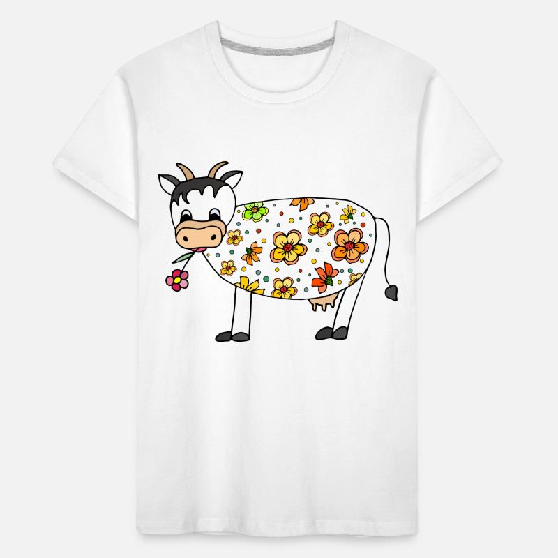 Cow Kids' Premium Organic T-Shirt