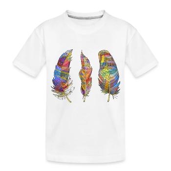 Stylo - T-shirt bio Premium Enfant - blanc - Devant
