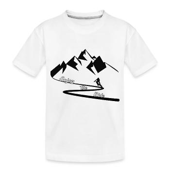 Profitez de la balade - T-shirt bio Premium Enfant - blanc - Devant