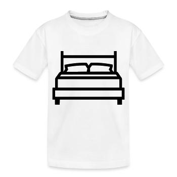 lit - T-shirt bio Premium Enfant - blanc - Devant