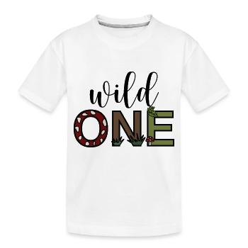 Anniversaire - T-shirt bio Premium Enfant - blanc - Devant