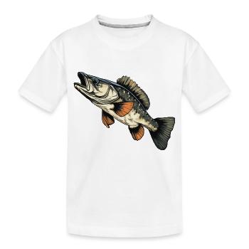 poisson - T-shirt bio Premium Enfant - blanc - Devant