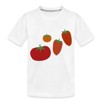 Tomates - T-shirt bio Premium Enfant - blanc - Devant