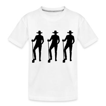 Farmer - Kids' Premium Organic T-Shirt - white - Front