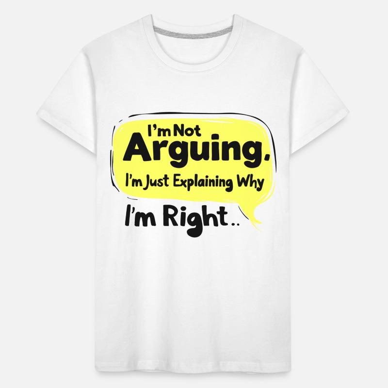 EXPLAINING Kids' Premium Organic T-Shirt