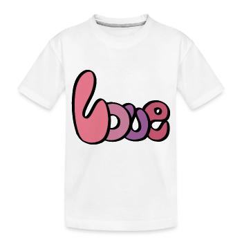 Me My Valentine - Kinder Premium Bio T-Shirt - Weiß - Vorne