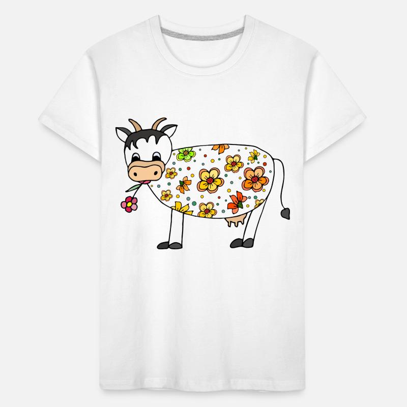 Cow Kids' Premium Organic T-Shirt